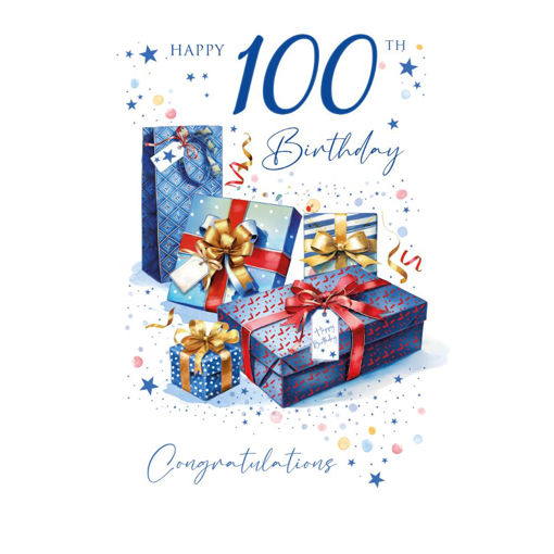 Picture of HAPPY 100TH BIRTHDAY CONGRATULATIONS